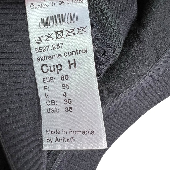 Anita NWT Extreme Control 36H Mosaic Leopard Print Sports Bra - Picture 4 of 13